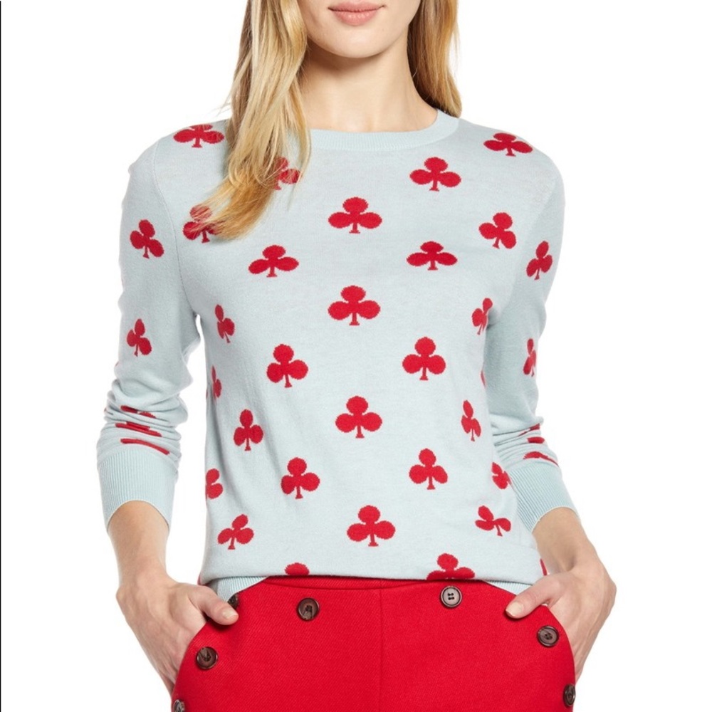NWT Halogen Atlantic-Pacific Clubs Sweater Sz. M